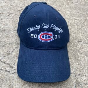 Vintage Montreal Canadians 2004 NHL Playoffs Hat